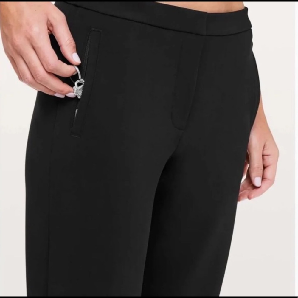 NWT Black lululemon on the move pants